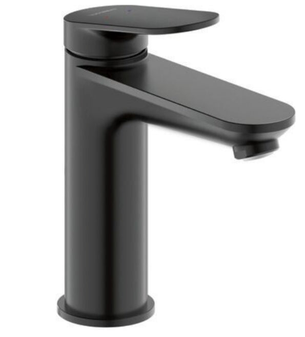 Wave single lever basin mixer M Black Matt