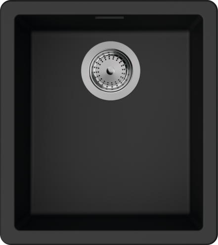 Hansgrohe S52 S520-F350 Built-In Sink With Manual Waste Set Graphiteblack