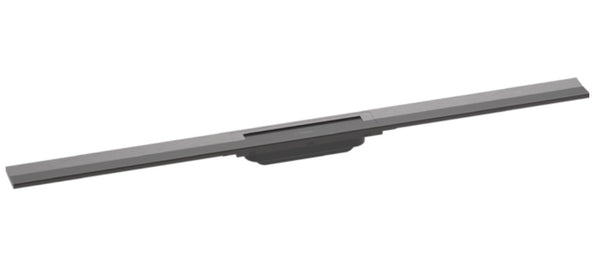 Hansgrohe Raindrain Flex Finish Set Shower Drain 1000 Cuttable Brushed Black Chrome