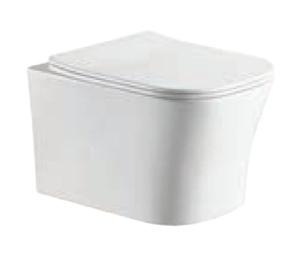 Lave‛ Cadence Wall Hung Pan Rimless Toilet