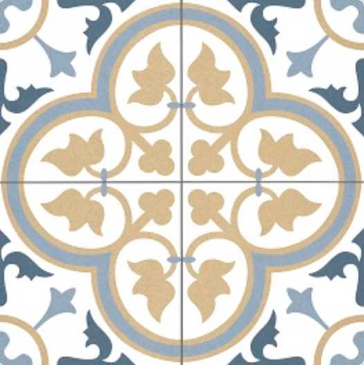 Dover Beige 450x450x9mm Matt Porcelein (1.22sqm/box)