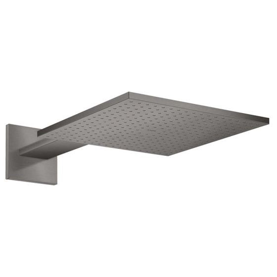 Overhead Shower 300/300 1jet With Shower Arm Brushed Black Chrome