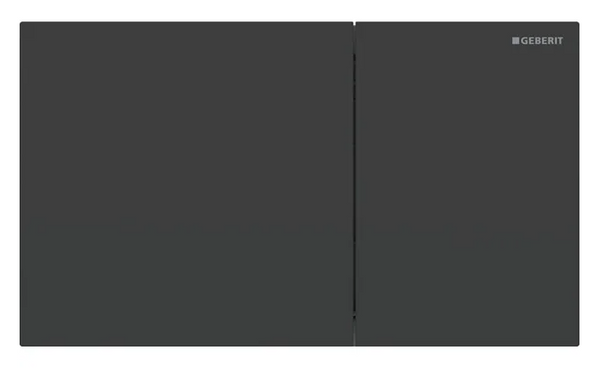Geberit Sigma70 Actuator Plate for Dual Flush Matt Black