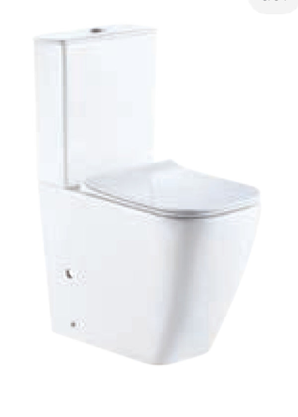 Lave‛ Noémie Rimless Closed Couple Suite Toilet