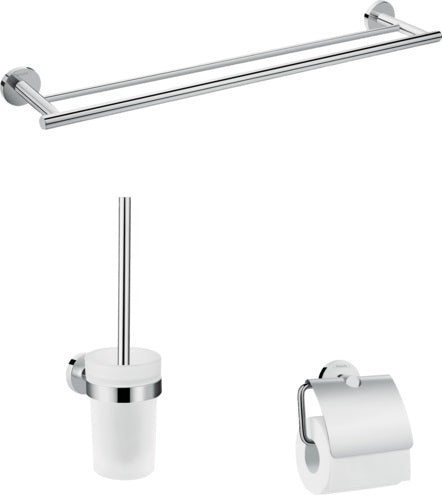 Hansgrohe Logis Universal Bath-Accessory Set 3 In 1 Chrome
