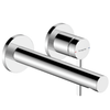 Zesis S Single lever basin mixer for concealed installation wall-mounted with spout 19,4 cm Chrome