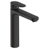 Vernis Blend High Basin Mixer 190mm without waste Matt Black