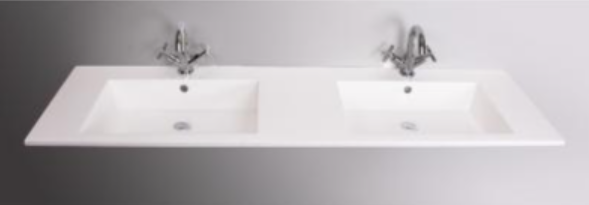 Double Barra Basin 1600x475x20 Composite Drop In