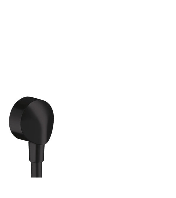 Hansgrohe Fixfit Wall Outlet E Without Non-Return Valve Matt Black