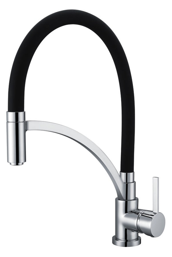 Bijiou Sink Mixer Selune With Pull Out Hose Chrome Body