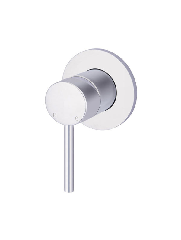 Round Wall Mixer - Chrome
