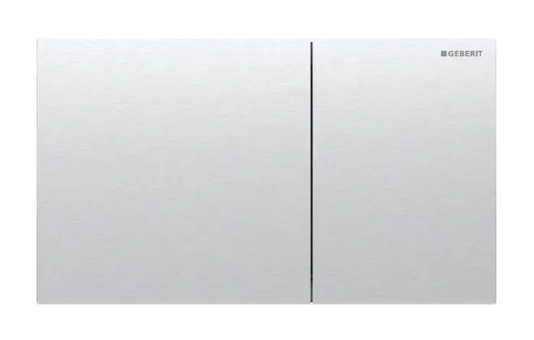 Sigma70 Actuator Plate for Dual Flush Brushed Stainless Steel