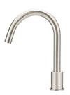 Deck Round Mounted Bath Spout Brushed Nickel