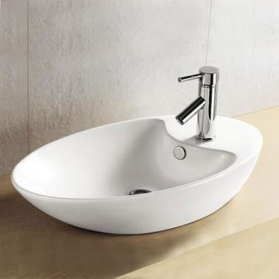 Evo Countertop Basin White 700x380x150mm