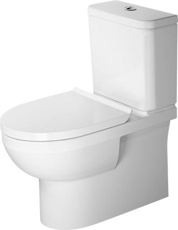 Duravit No.1 BTW C/Couple Rimless Pan ONLY