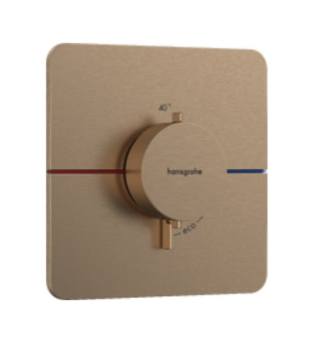 Hansgrohe Showerselect Comfort Q Thermostat For Concealed Installation Brushed Bronze