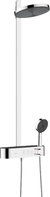 Hansgrohe Pulsify S Showerpipe 260 2Jet With Showertablet Select 400 Chrome