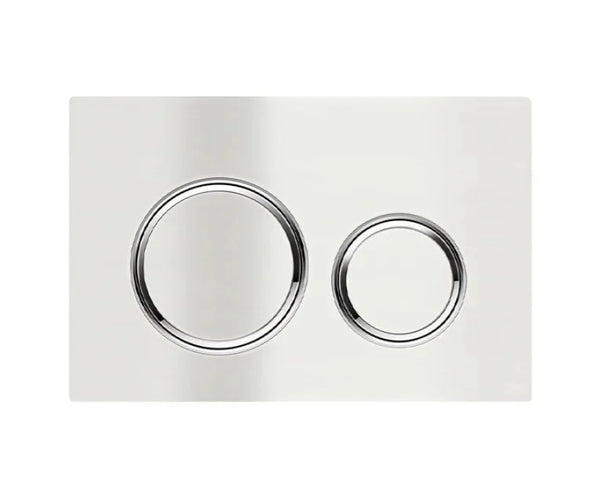 Meir Sigma 21 dual Flush Plates to suit Geberit - Chrome