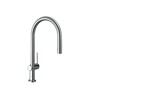 Hansgrohe Talis M54 Single Lever Kitchen Mixer 210, Pull-Out Spray, 2Jet Chrome
