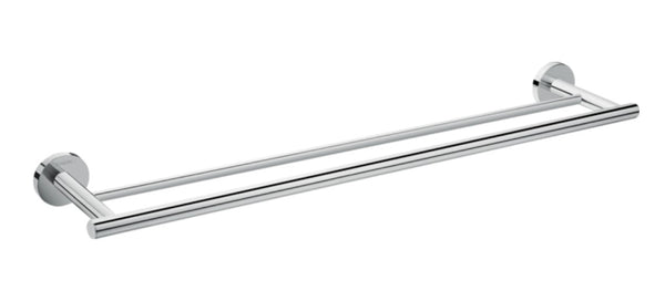 Hansgrohe Logis Universal Double Bath Towel Rail Chrome