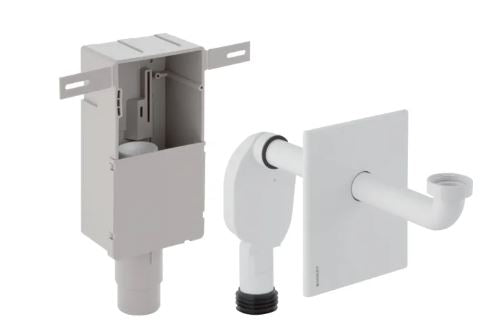 Bottle Trap for washbasins white