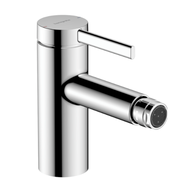 Zesis S Single lever bidet mixer with pop-up waste set Chrome
