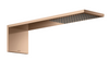 Overhead Shower Module 110/220 1jet Polished Red Gold