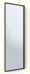 Deep Frame Square Edge Mirror - 0.6 x 1.2m - 30mm - Chemically Aged Brass