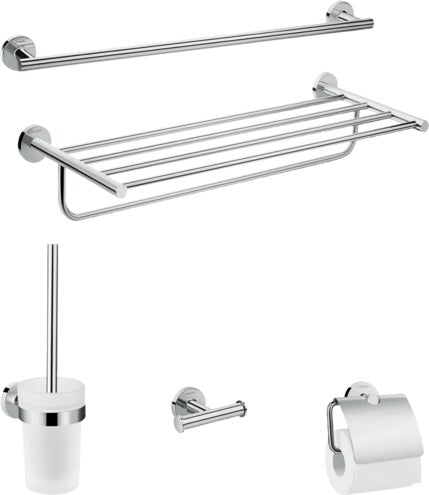 Hansgrohe Logis Universal Bath-Accessory Set 5 In 1 Chrome