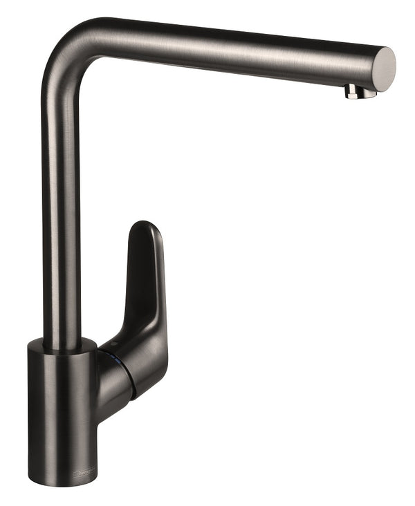Hansgrohe Decor Single Lever Kitchen Mixer 280, 1Jet Brushed Black Chrome