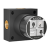 ShowerSphere Basic set for overhead shower 2jet with ceiling connector