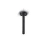 JEE-O Slimline Ceiling Mounted Shower Arm Stainless Steel, Structured Black
