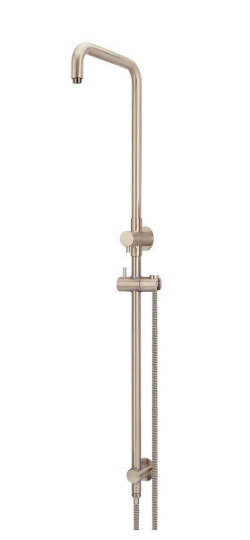 Meir Shower Column with Hose (Excludes Rose & Handshower) - Champagne