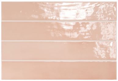 Manacor Subway Blush Pink 65X400mm