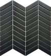 Chevron Black Matt(23x85) 289x303 (11 Sheet / m²)