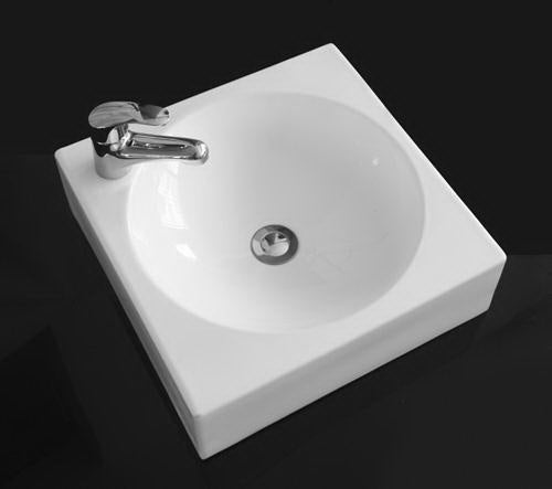 Cube Countertop Basin Large 450x450x100mm