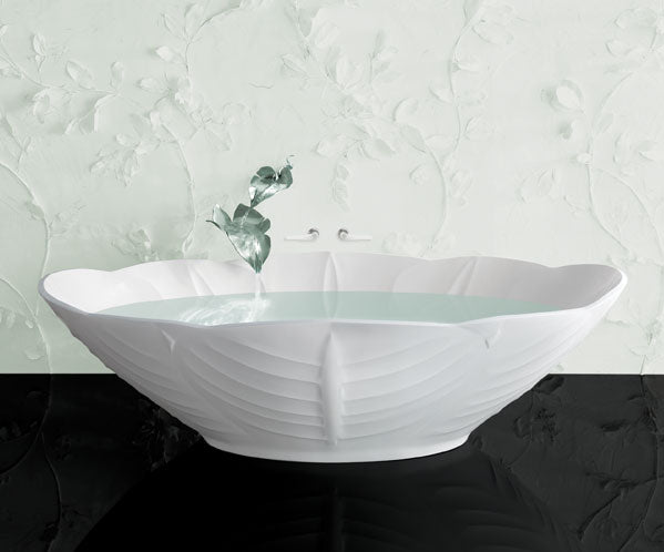 Orchid Freestanding Bath Matt White 1960x965x560mm