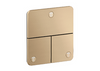 AXOR ShowerSel. ID Ventil UP 3V SoftSq. BBR Brushed Bronze