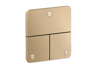 AXOR ShowerSel. ID Ventil UP 3V SoftSq. BBR Brushed Bronze
