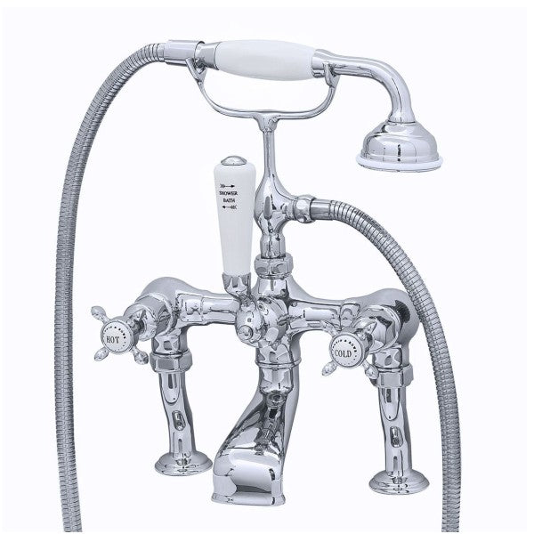 Perrin & Rowe Deck Mounted Bath Mixer Crosshead Handles