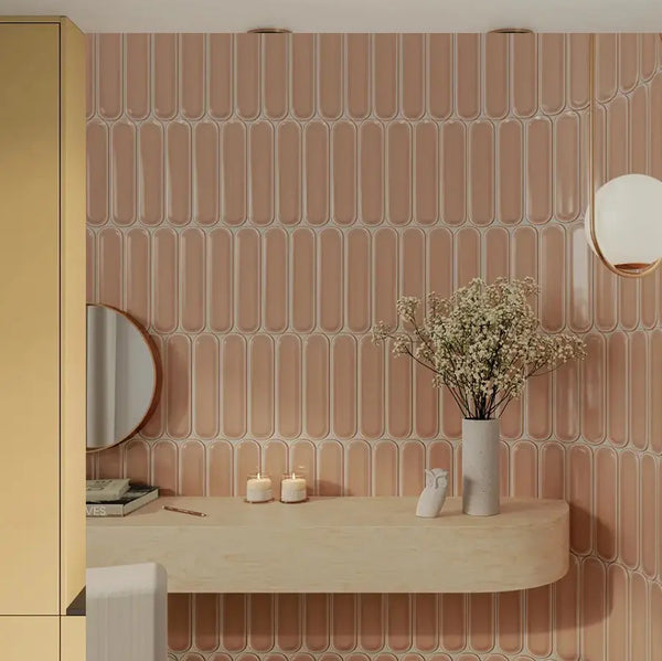 Aquarelle O Toffee 75x300x10mm Gloss Ceramic (0.44 sqm/box)