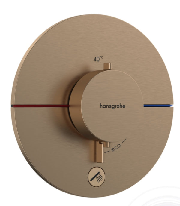 HG ShowerSelect Comfort Thermostat for concealed installation for 1 func. and add installation BBR