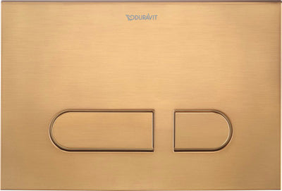 DuraSystem Actuator Plate A1 Plastic Brushed Bronze