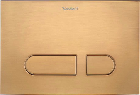 DuraSystem Actuator Plate A1 Plastic Brushed Bronze
