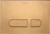 DuraSystem Actuator Plate A1 Plastic Brushed Bronze