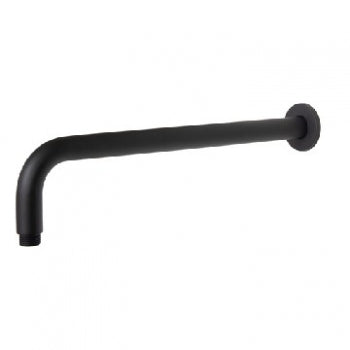 Shower Arm Round 300mm - Matt Black