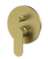 Satin Brass Concealed Diverter Trim Kit