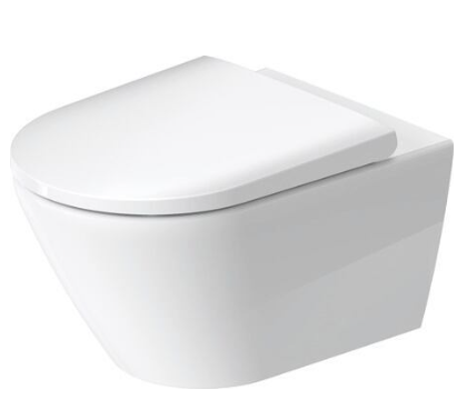 D-Neo Wall Mount Pan Rimless with Durafix