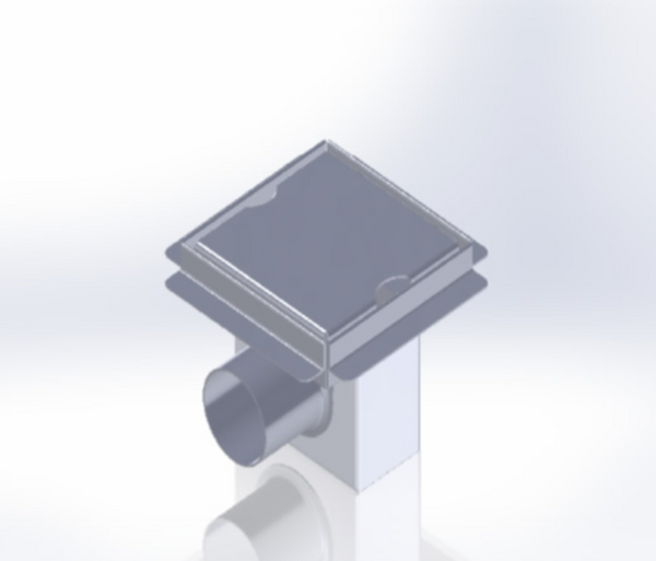 120mm Ead With Solid Cover Black