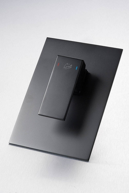 Malta Black Shower/Bath Mixer Square